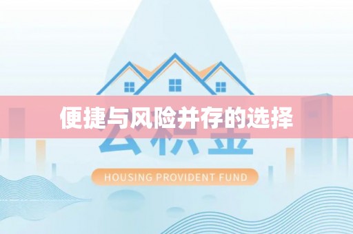 白城便捷与风险并存的选择